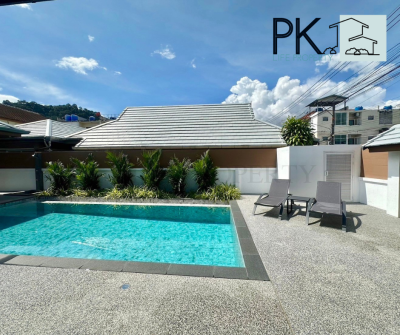 5R0609 ให้เช่า pool villa 3ห้องนอน 2ห้องน้ำ ราคา 100,000/เดือน โซนกะทู้