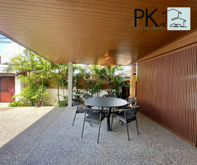 5R0609 ให้เช่า pool villa 3ห้องนอน 2ห้องน้ำ ราคา 100,000/เดือน โซนกะทู้