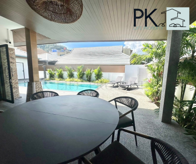 5R0609 ให้เช่า pool villa 3ห้องนอน 2ห้องน้ำ ราคา 100,000/เดือน โซนกะทู้