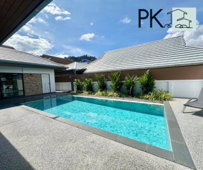5R0609 ให้เช่า pool villa 3ห้องนอน 2ห้องน้ำ ราคา 100,000/เดือน โซนกะทู้