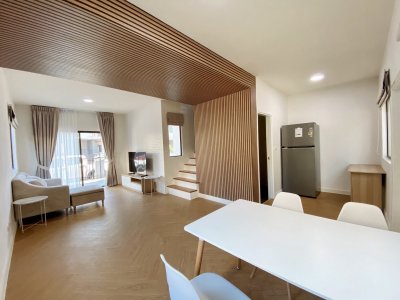 5R0614 ให้เช่าบ้านแฝดสองชั้น 3ห้องนอน 2ห้องน้ำ ราคา 35,000/เดือน โซนกะทู้