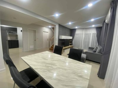 5R0618 ให้เช่าบ้านเดี่ยวสองชั้น 3ห้องนอน 2ห้องน้ำ ราคา 45,000/เดือน โซนกะทู้