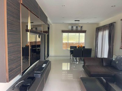 5R0620 ให้เช่าบ้านเดี่ยวสองชั้น 3ห้องนอน 2ห้องน้ำ ราคา 45,000/เดือน โซนกะทู้