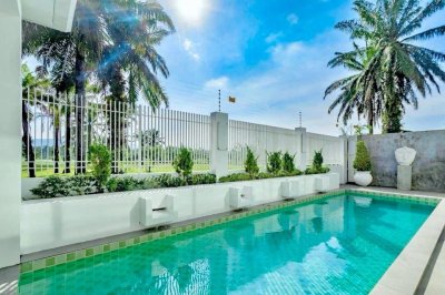 5R0624 ให้เช่า pool villa 5 ห้องนอน 4 ห้องน้ำ ราคา 130,000/เดือน โซนกะทู้