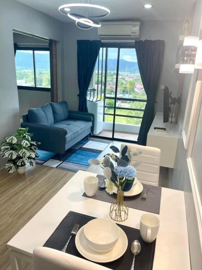 5R0625 ให้เช่าคอนโดมิเนียม 1 ห้องนอน 1 ห้องน้ำ เดือนละ 18,000 บาท โซนกะทู้