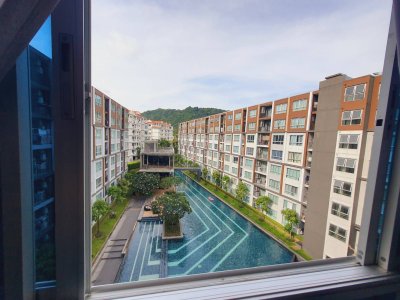 5R0629 คอนโดมิเนียมให้เช่า ห้องสตูดิโอ เดือนละ 13,000บาท โซนกะทู้