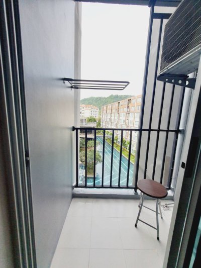 5R0629 คอนโดมิเนียมให้เช่า ห้องสตูดิโอ เดือนละ 13,000บาท โซนกะทู้