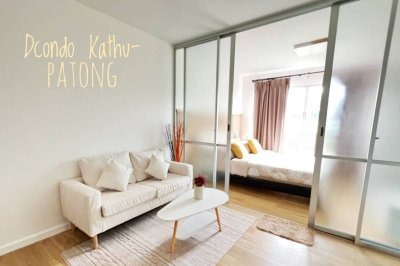 5R0632 คอนโดมิเนียม ห้องสตูดิโอ ให้เช่าเดือนละ 14,000บาท โซนกะทู้