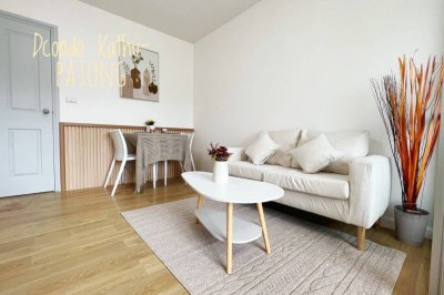 5R0632 คอนโดมิเนียม ห้องสตูดิโอ ให้เช่าเดือนละ 14,000บาท โซนกะทู้