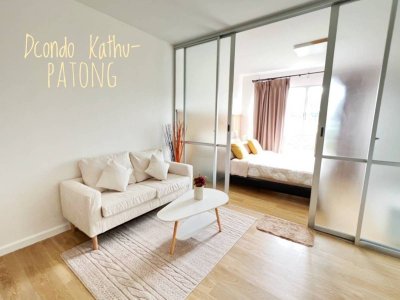 5R0632 คอนโดมิเนียม ห้องสตูดิโอ ให้เช่าเดือนละ 14,000บาท โซนกะทู้