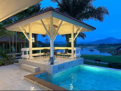 5R0634 ให้เช่า pool villa 3ห้องนอน 3ห้องน้ำ ราคา 160,000/เดือน โซนกะทู้