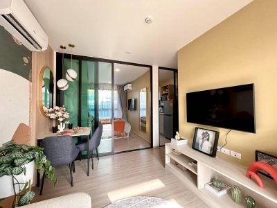 5R0636 คอนโดมิเนียม 1 ห้องนอน 1 ห้องน้ำ ให้เช่าเดือนละ 15,000บาท โซนกะทู้