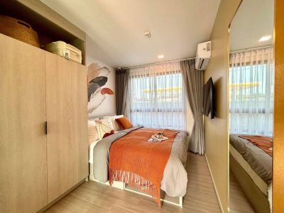 5R0636 คอนโดมิเนียม 1 ห้องนอน 1 ห้องน้ำ ให้เช่าเดือนละ 15,000บาท โซนกะทู้