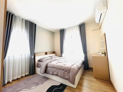 5R0640 ให้เช่าบ้านเดี่ยวสองชั้น 3ห้องนอน 3ห้องน้ำ ราคา 100,000/เดือน โซนกะทู้