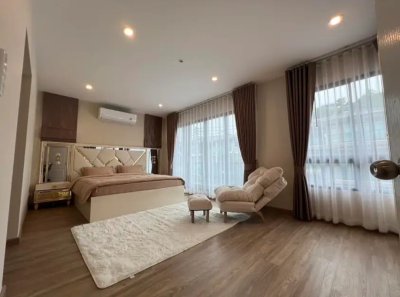 5R0640 ให้เช่าบ้านเดี่ยวสองชั้น 3ห้องนอน 3ห้องน้ำ ราคา 100,000/เดือน โซนกะทู้