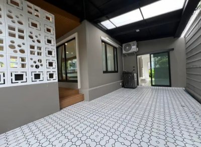 5R0640 ให้เช่าบ้านเดี่ยวสองชั้น 3ห้องนอน 3ห้องน้ำ ราคา 100,000/เดือน โซนกะทู้