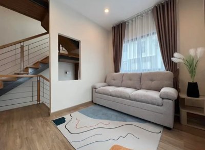 5R0640 ให้เช่าบ้านเดี่ยวสองชั้น 3ห้องนอน 3ห้องน้ำ ราคา 100,000/เดือน โซนกะทู้