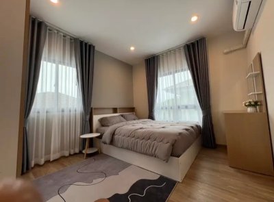 5R0640 ให้เช่าบ้านเดี่ยวสองชั้น 3ห้องนอน 3ห้องน้ำ ราคา 100,000/เดือน โซนกะทู้