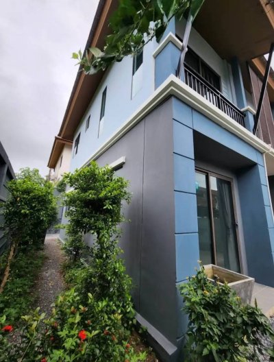 5R0648 ให้เช่าบ้านแฝดสองชั้น 3ห้องนอน 2ห้องน้ำ ราคา 25,000/เดือน โซนกะทู้