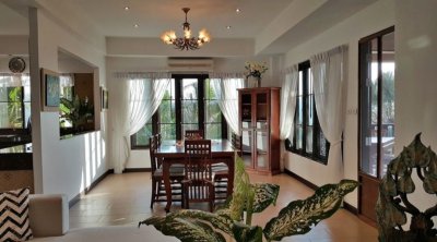 5R0651 House with common pool for rent 4 bedroom 5 bathroom 75,000/month at kathu