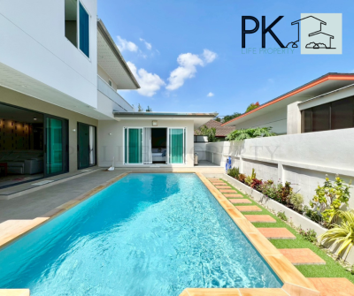 5R0665 ให้เช่า pool villa 3 ห้องนอน 3 ห้องน้ำ ราคา 100,000/เดือน โซนกะทู้