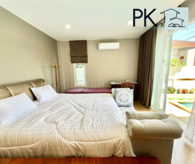 5R0665 ให้เช่า pool villa 3 ห้องนอน 3 ห้องน้ำ ราคา 100,000/เดือน โซนกะทู้