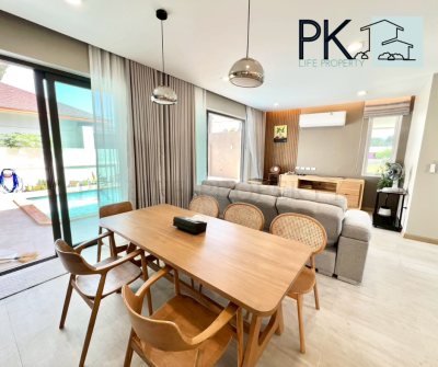 5R0665 ให้เช่า pool villa 3 ห้องนอน 3 ห้องน้ำ ราคา 100,000/เดือน โซนกะทู้