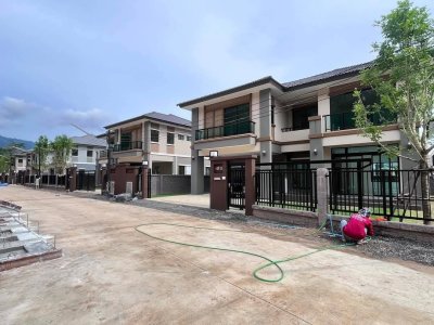 5R0671 ให้เช่าบ้านเดี่ยวสองชั้น 3 ห้องนอน 4 ห้องน้ำ ราคา 150,000/เดือน โซนกะทู้