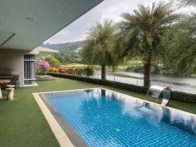 5R0682 ให้เช่า pool villa 4 ห้องนอน 5 ห้องน้ำ ราคา 160,000/เดือน โซนเกาะแก้ว