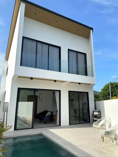 5R0683 ให้เช่า pool villa 2 ห้องนอน 3 ห้องน้ำ ราคา 75,000/เดือน โซนกะทู้