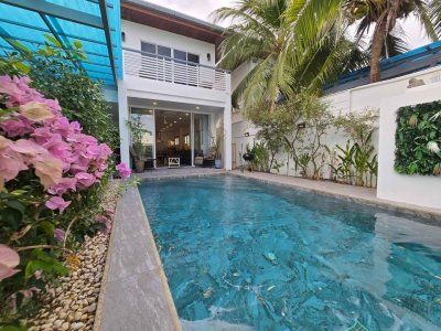 5R0691 Pool villa for rent 4 bedroom 4 bathroom 80,000/month at kathu