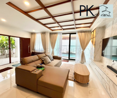5R0703 ให้เช่า Pool Villa สองชั้น 4 ห้องนอน 4 ห้องน้ำราคา 80,000/เดือน โซนกะทู้
