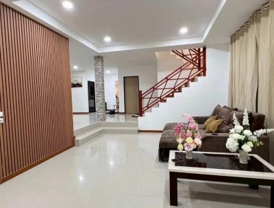 5R0706 ให้เช่าบ้านเดี่ยวสองชั้น 4 ห้องนอน 3 ห้องน้ำ ราคา 50,000/เดือน โซนกะทู้
