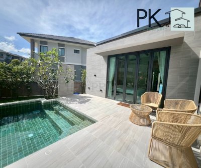 5R0712 Pool villa for rent 4 bedroom 4 bathroom 150,000/month at kathu