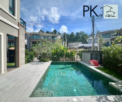 5R0712 Pool villa for rent 4 bedroom 4 bathroom 150,000/month at kathu