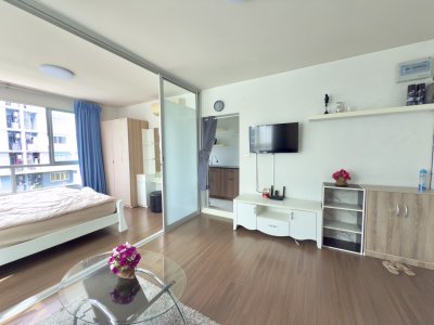 5R0713 คอนโดมิเนียม 1 ห้องนอน 1 ห้องน้ำ ให้เช่าเดือนละ 13,000 บาท โซนกะทู้