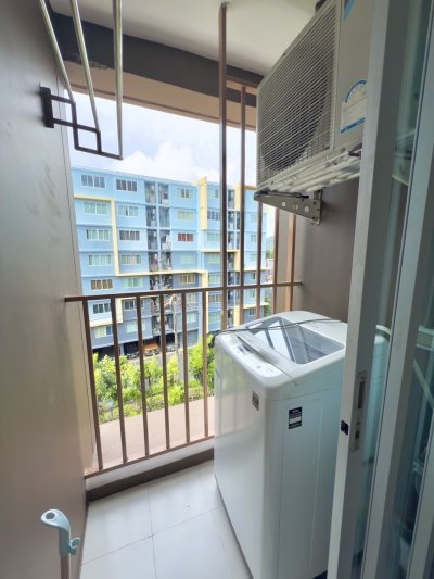 5R0713 คอนโดมิเนียม 1 ห้องนอน 1 ห้องน้ำ ให้เช่าเดือนละ 13,000 บาท โซนกะทู้