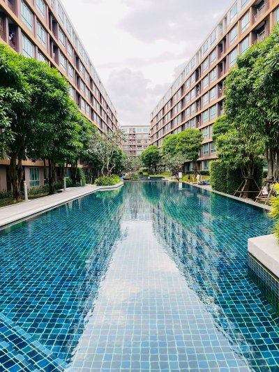 5R0714 คอนโดมิเนียม 1 ห้องนอน 1 ห้องน้ำ ให้เช่าเดือนละ 14,000 บาท โซนกะทู้