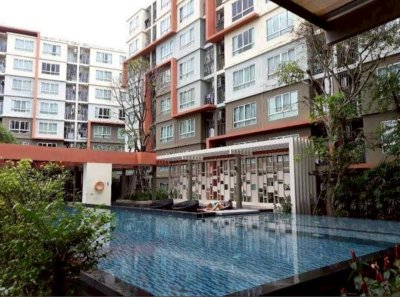 5R0715 คอนโดมิเนียม 1 ห้องนอน 1 ห้องน้ำ ให้เช่าเดือนละ 13,000 บาท โซนกะทู้