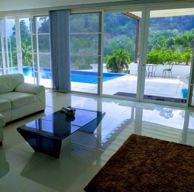 5R0722 Pool villa for rent 4 bedroom 5 bathroom 100,000/month at kathu
