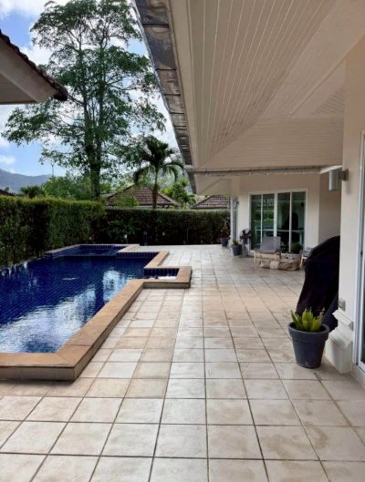 5R0728 ให้เช่า pool villa 2 ห้องนอน 2 ห้องน้ำ ราคา 75,000/เดือน โซนกะทู้