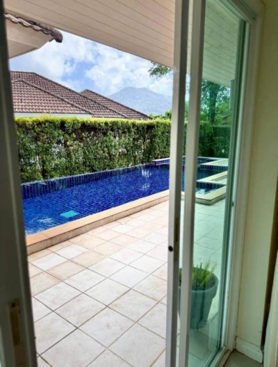 5R0728 ให้เช่า pool villa 2 ห้องนอน 2 ห้องน้ำ ราคา 75,000/เดือน โซนกะทู้
