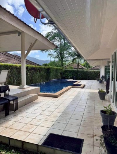 5R0728 ให้เช่า pool villa 2 ห้องนอน 2 ห้องน้ำ ราคา 75,000/เดือน โซนกะทู้