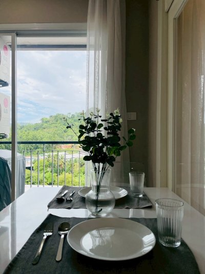 5R0729 Condominium for rent 1 bedroom 1 bathroom 12,000/month at kathu