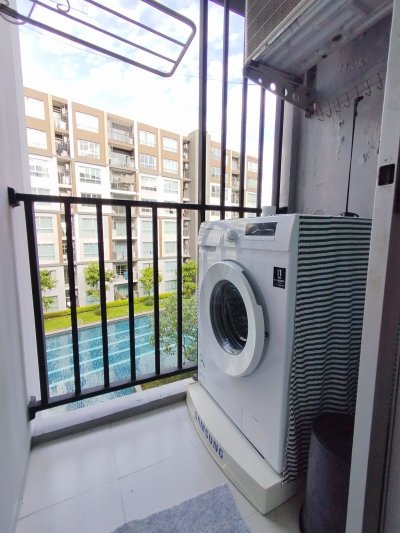 5R0731 คอนโดมิเนียม 1 ห้องนอน 1 ห้องน้ำ ให้เช่าเดือนละ 18,000 บาท โซนกะทู้