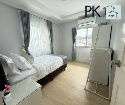 5R0735 ให้เช่าบ้านแฝดสองชั้น 2 ห้องนอน 2 ห้องน้ำ ราคา 38,000/เดือน โซนกะทู้