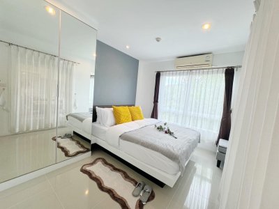 5R0739 คอนโดมิเนียม 1 ห้องนอน 1 ห้องน้ำ ให้เช่าเดือนละ 14,000 บาท โซนกะทู้
