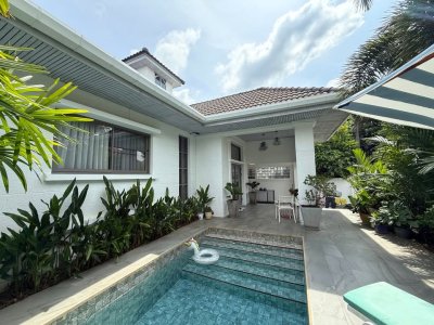 5R0745 ให้เช่า pool villa 2 ห้องนอน 3 ห้องน้ำ ราคา 60,000/เดือน โซนกะทู้