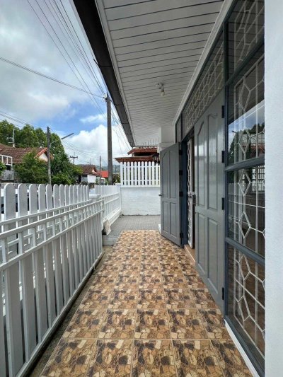 5R0752 ให้เช่าบ้านเดี่ยวชั้นเดียว 2 ห้องนอน 1 ห้องน้ำ ราคา 35,000/เดือน โซนกะทู้