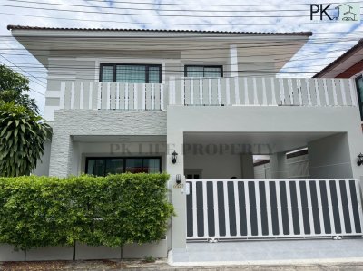 5R0754 ให้เช่าบ้านเดี่ยวสองชั้น 3 ห้องนอน 3 ห้องน้ำ ราคา 50,000/เดือน โซนกะทู้